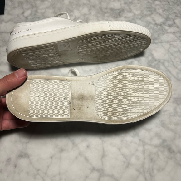 Common projects size 41 white sneakers (worn twice) - Picture 2 of 3